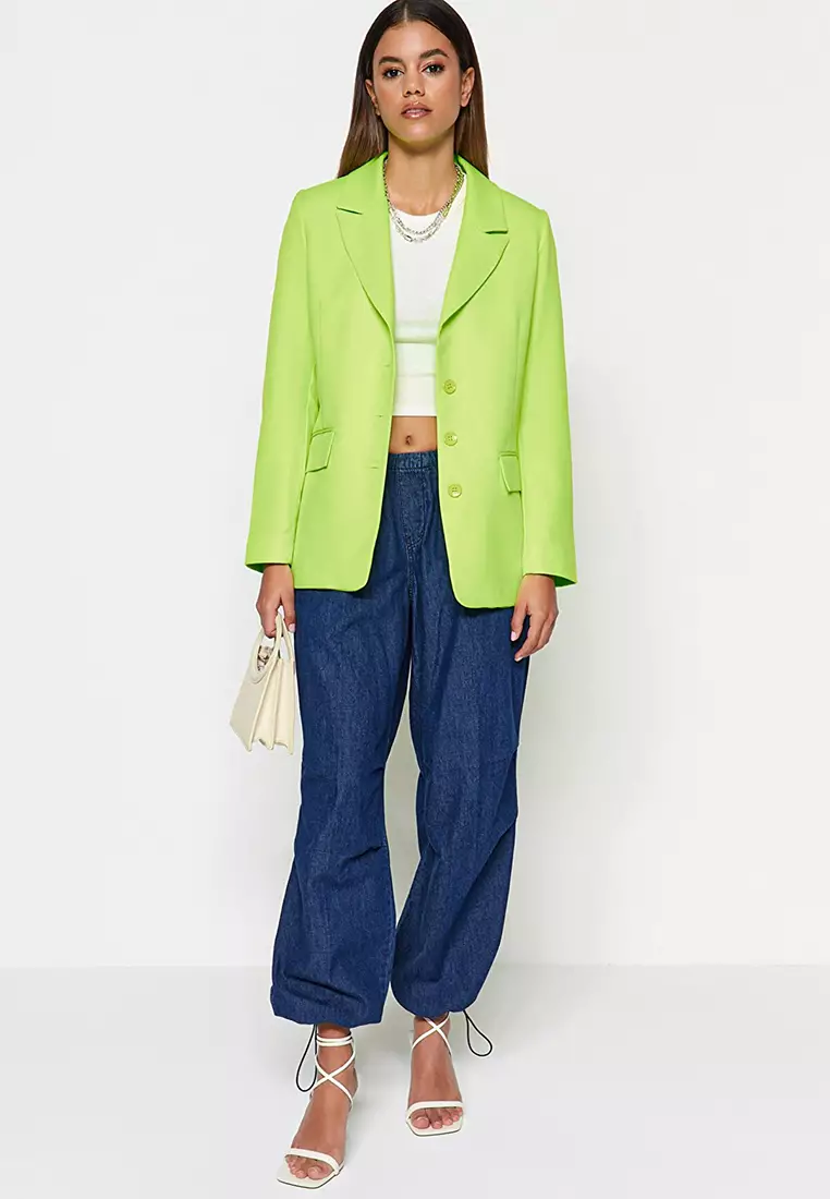 Button Blazer Jacket