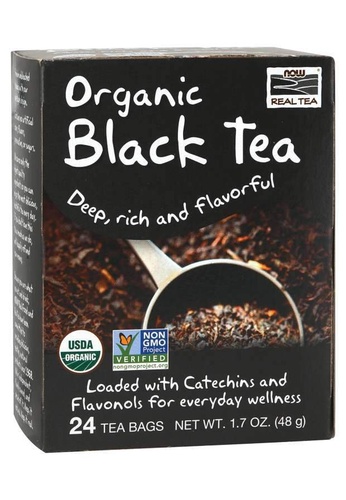 Now Foods Now Foods Black Tea Bags Organic 24 Bags B6CB5ESADFAAEEGS_1