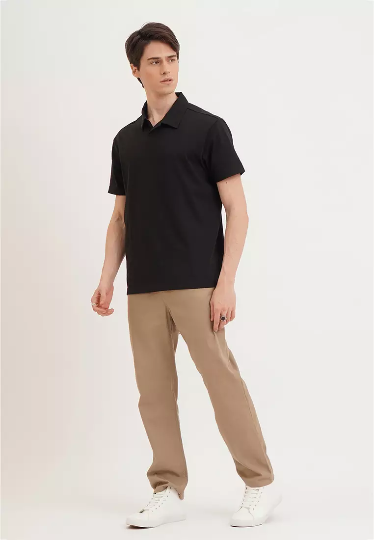 penshoppe polo black