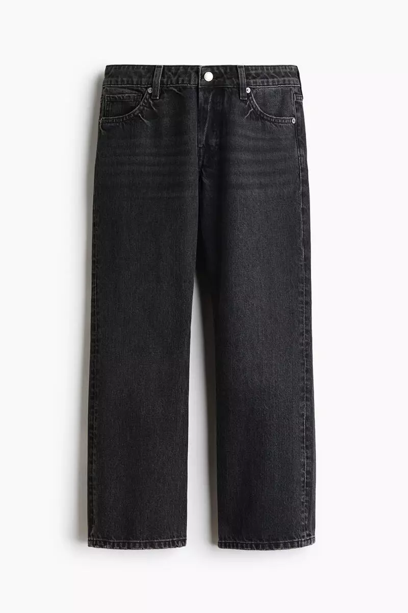 Bootcut Regular Waist Cropped Jeans