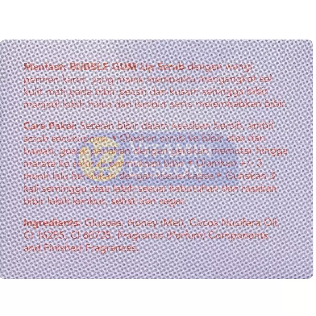 LIPLAPIN LIP SCRUB MARSHMALLOW 15GR