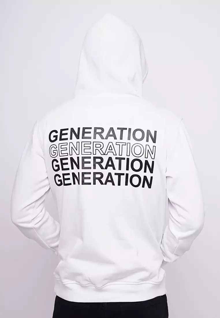 LGS Street - Generation Hoodie - Putih - Streetwear - Unisex - Hypebeast - Hoodie - SH.20.R014.001