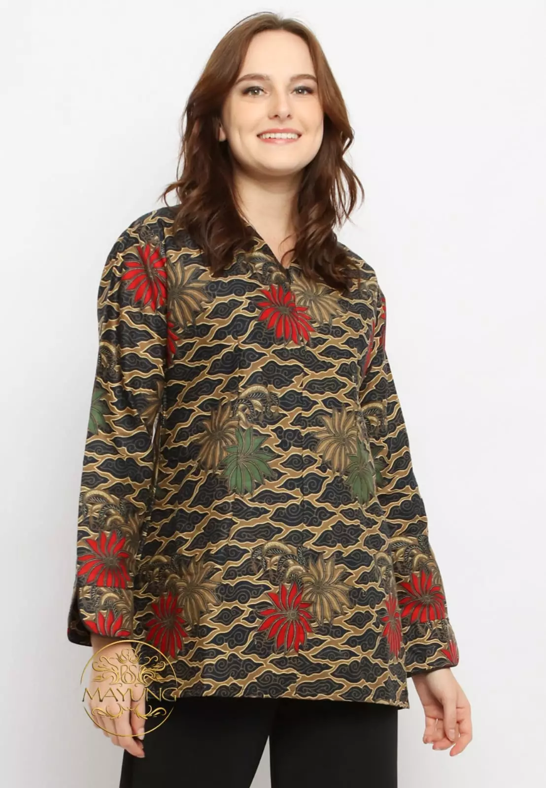 Blouse Batik Premium Mega Mendung