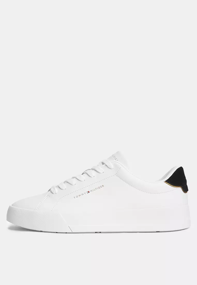 Court Leather Sneakers - Tommy Mainline
