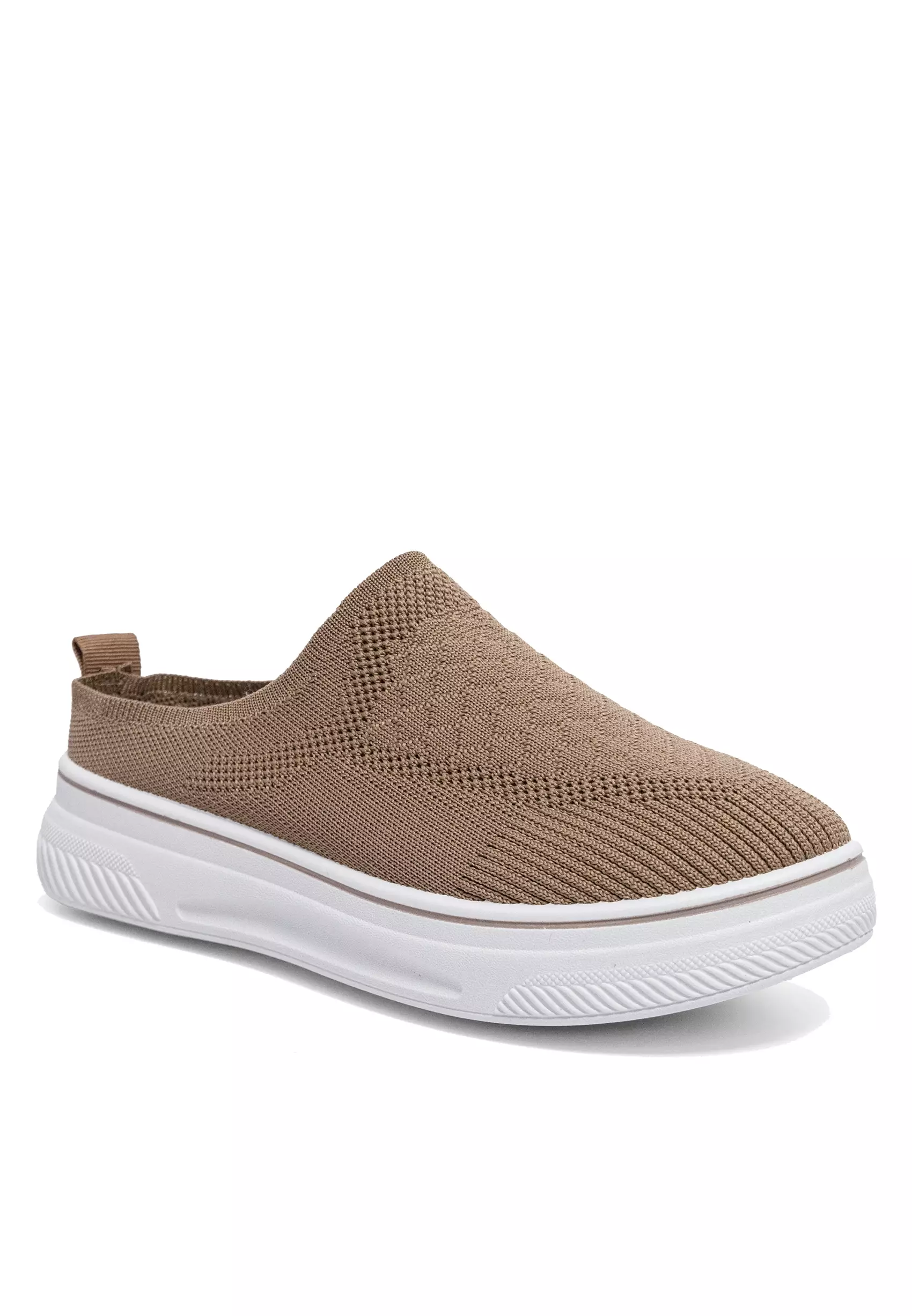 Dr. Kevin Sepatu Sandal Wanita Mules Sneakers Slip On Flyknit 579-004
