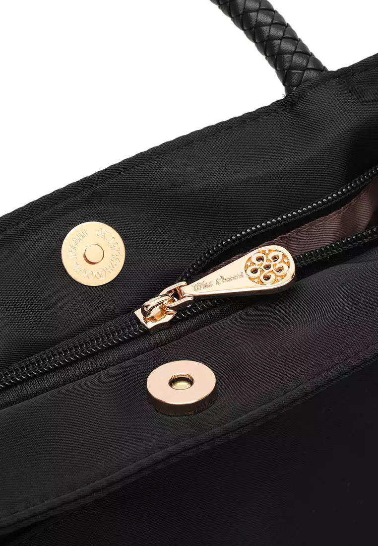 Women's Water Resistant Hand Bag / Top Handle / Sling Bag