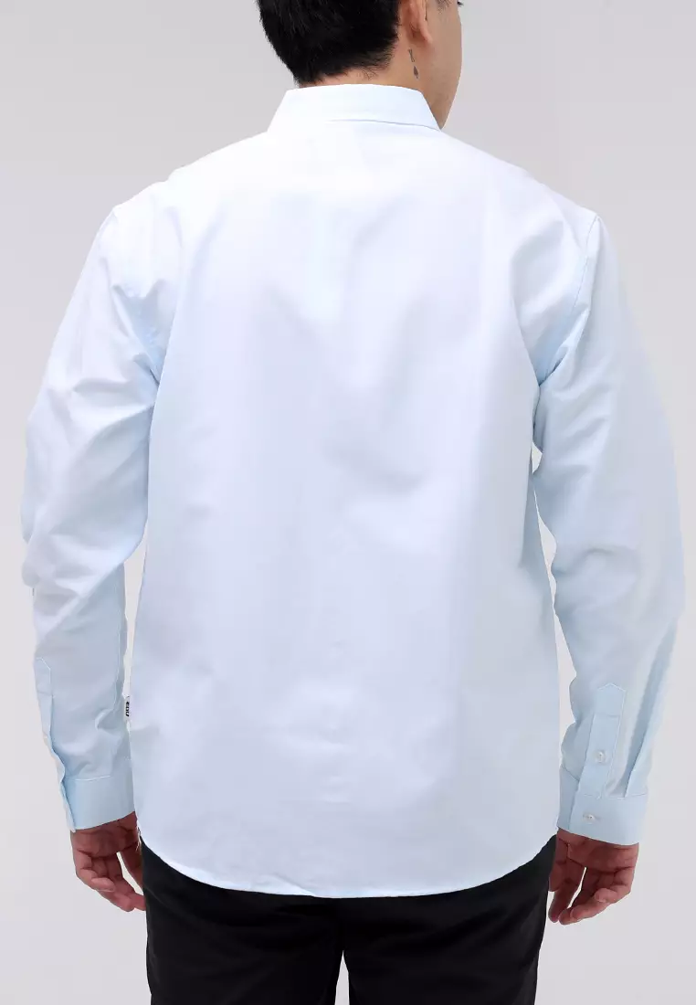 Woven Oxford Polo Long Sleeves