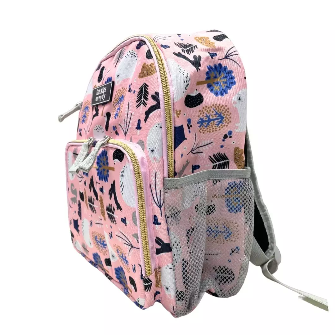 Freckles Evrydy Backpack Kids Forest Pink - Tas Ransel Anak