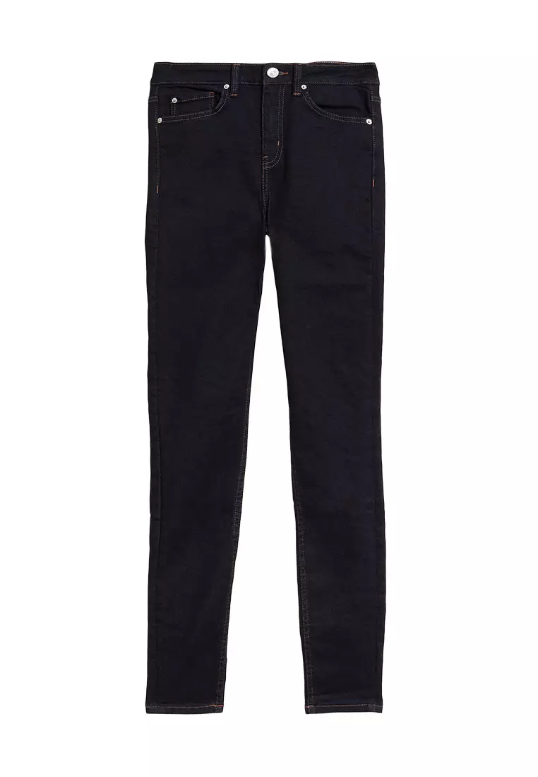 Marks and spencer black skinny hot sale jeans