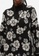 Monki black Oversized Midi Knit Dress 1DF5CAA4A63395GS_3