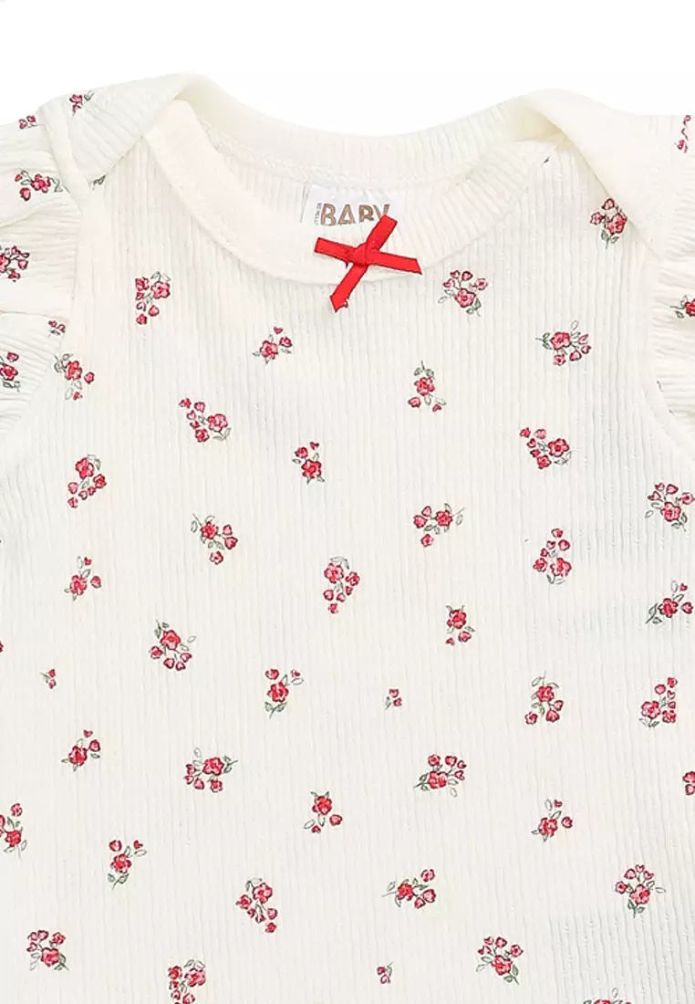 Organic Pointelle Flutter Bubbysuit