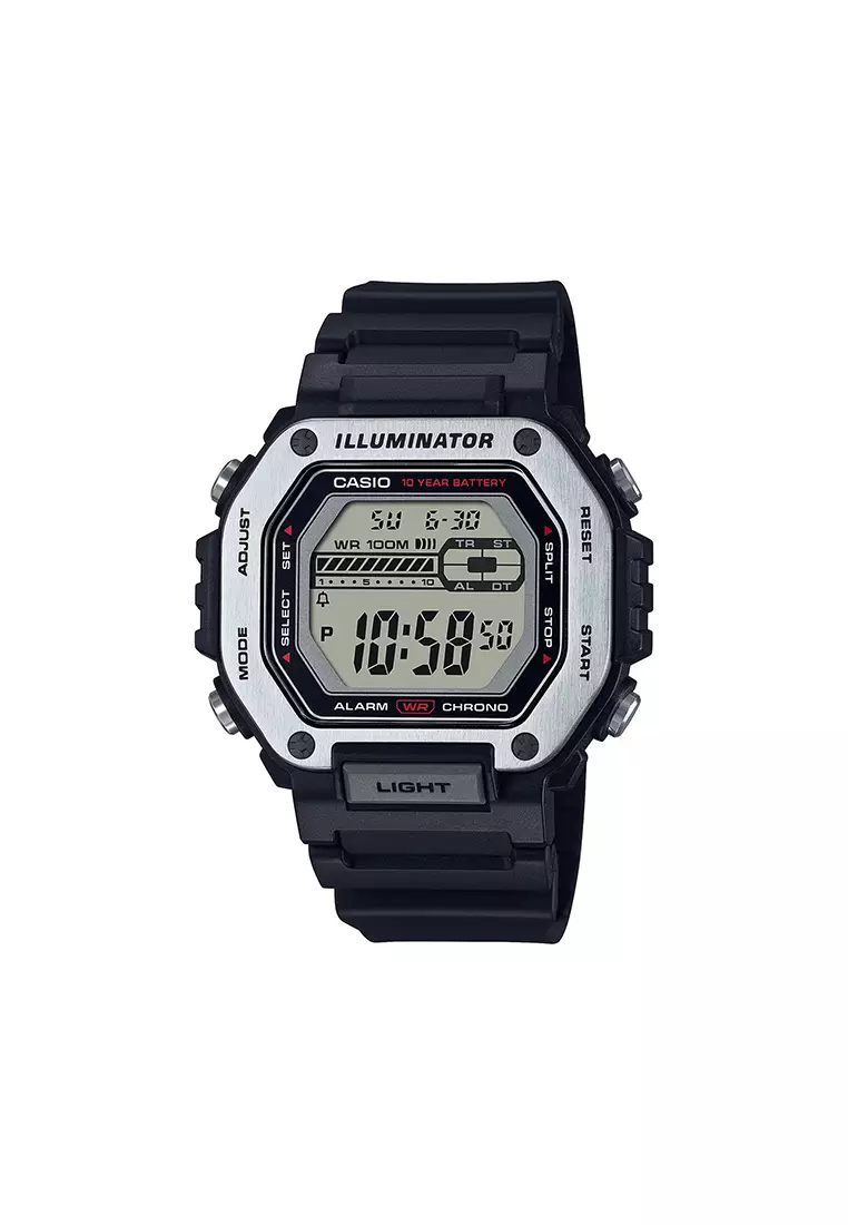 Countdown Timer Casio Illuminator Watch Battery Buy Casio MWD-110H