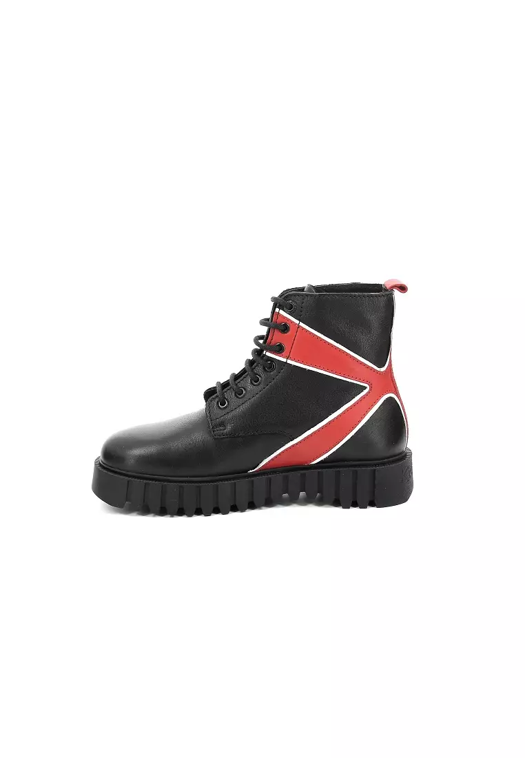 Kickers on sale boots red