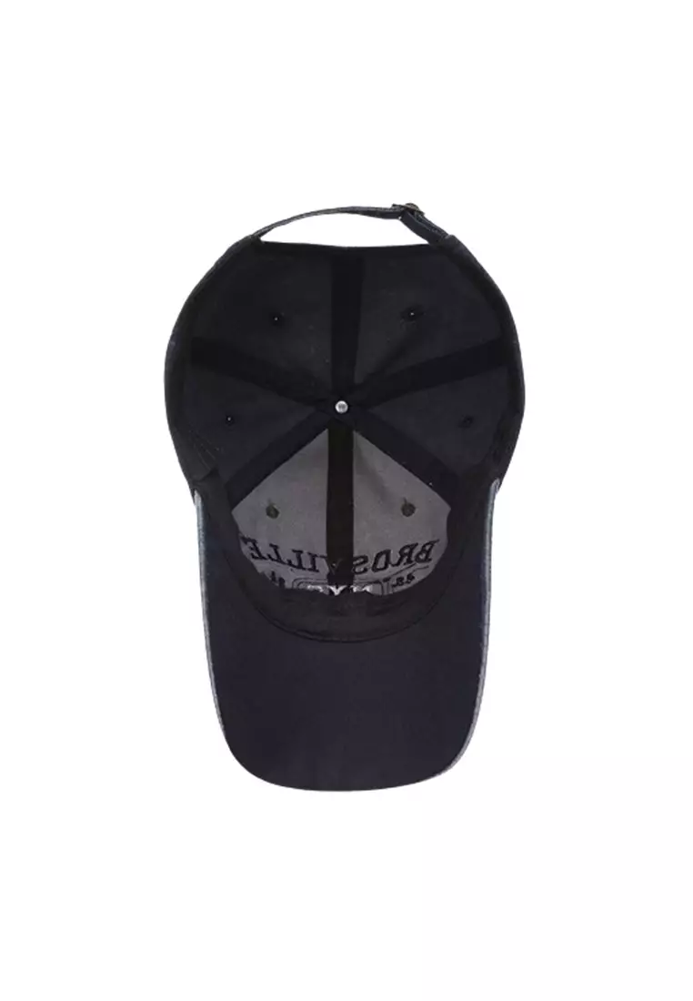 Topi Baseball Cap Brosville 49 NYS 84 Go Forward Washed Style ORIGINAL - Blue