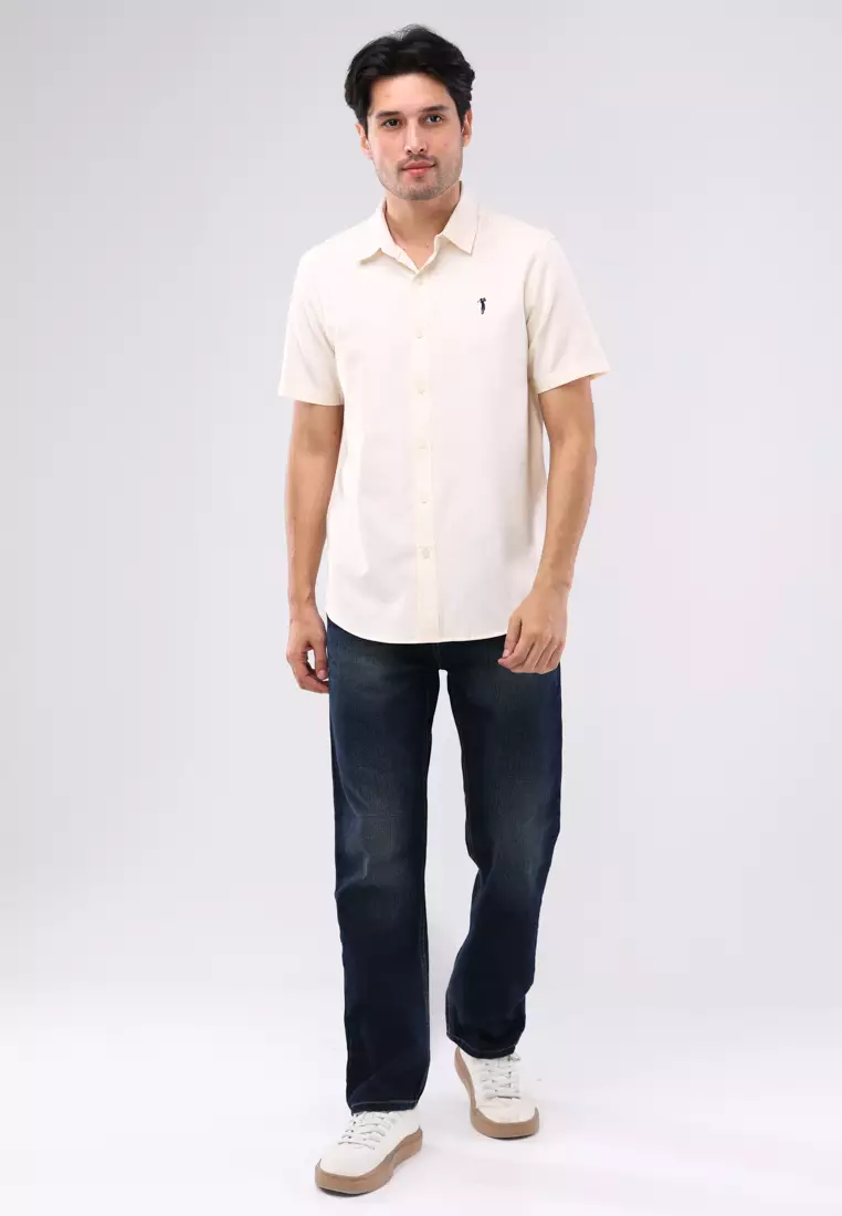 Woven Polo Short Sleeve