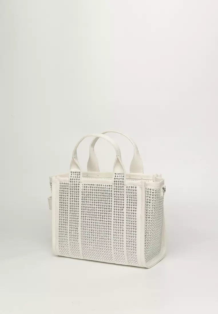 The Crystal Canvas Small Crossbody Bag/tote Bag