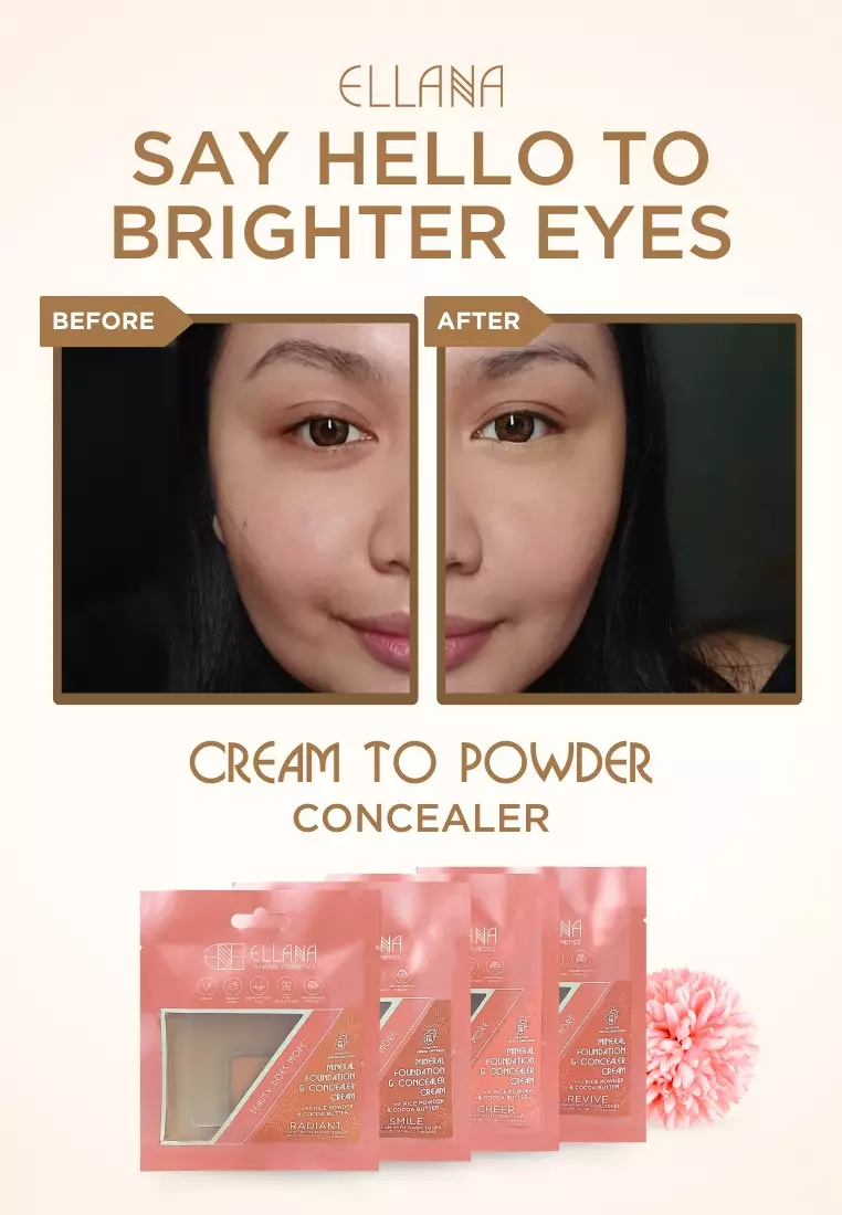 Buy Ellana Mineral Cosmetics ELLANA Cream to Powder Concealer Refill