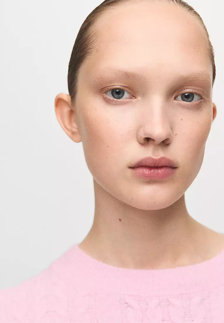 Braided Knitted Sweater