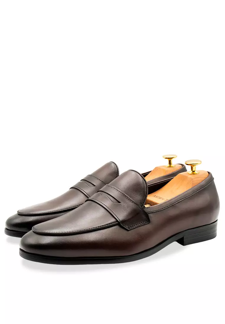 Olavarria Walnut Penny Loafer