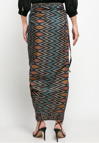 Jual Rianty Batik Rok  Lilit Tenun Ac Original ZALORA  