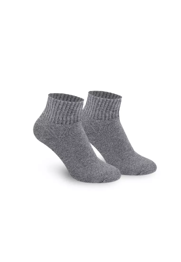 Knit Men's Cotton Ankle 3 pairs in a pack Thick Sports Socks KMSKG2