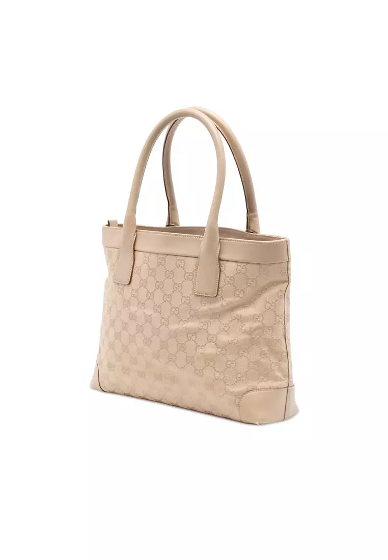 Pre-Loved Gucci Gg Canvas Tote