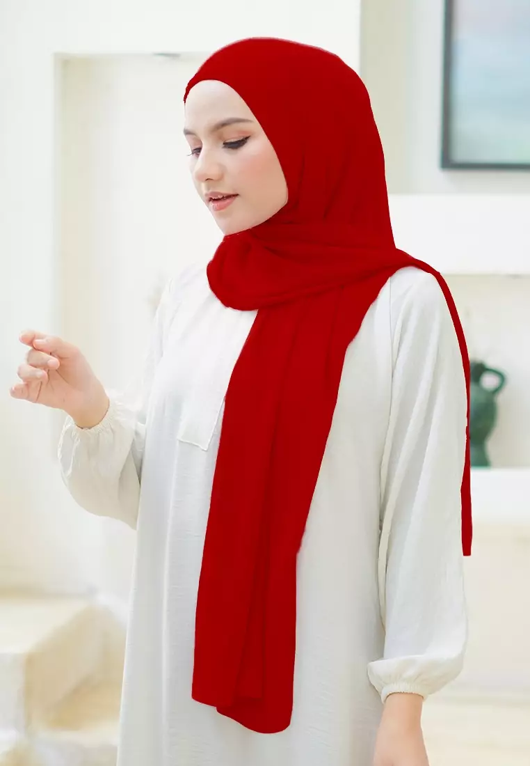 HIJAB INSTAN LATIFA - RED