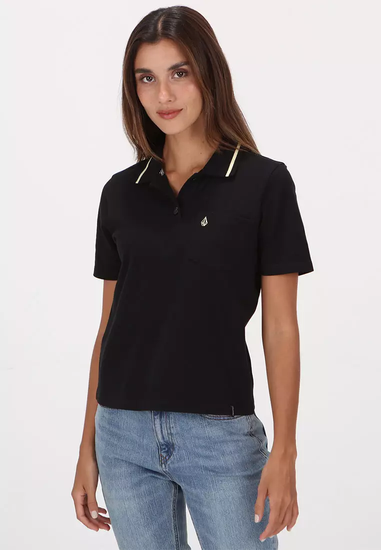 GPL ECLASSY SHORT SLEEVE POLO BLK