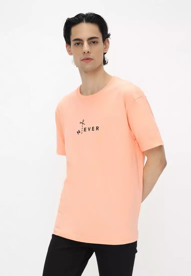 NX T-Shirt Cotton Combed Tebal Pria 207370361