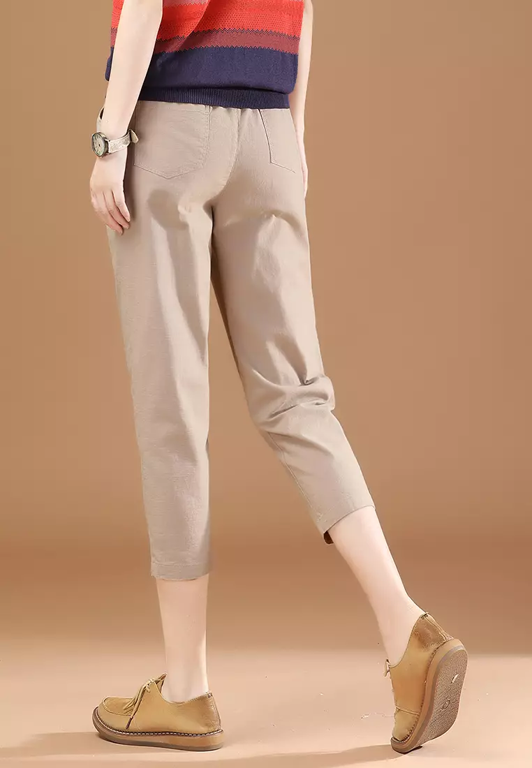 Girls sales cropped trousers