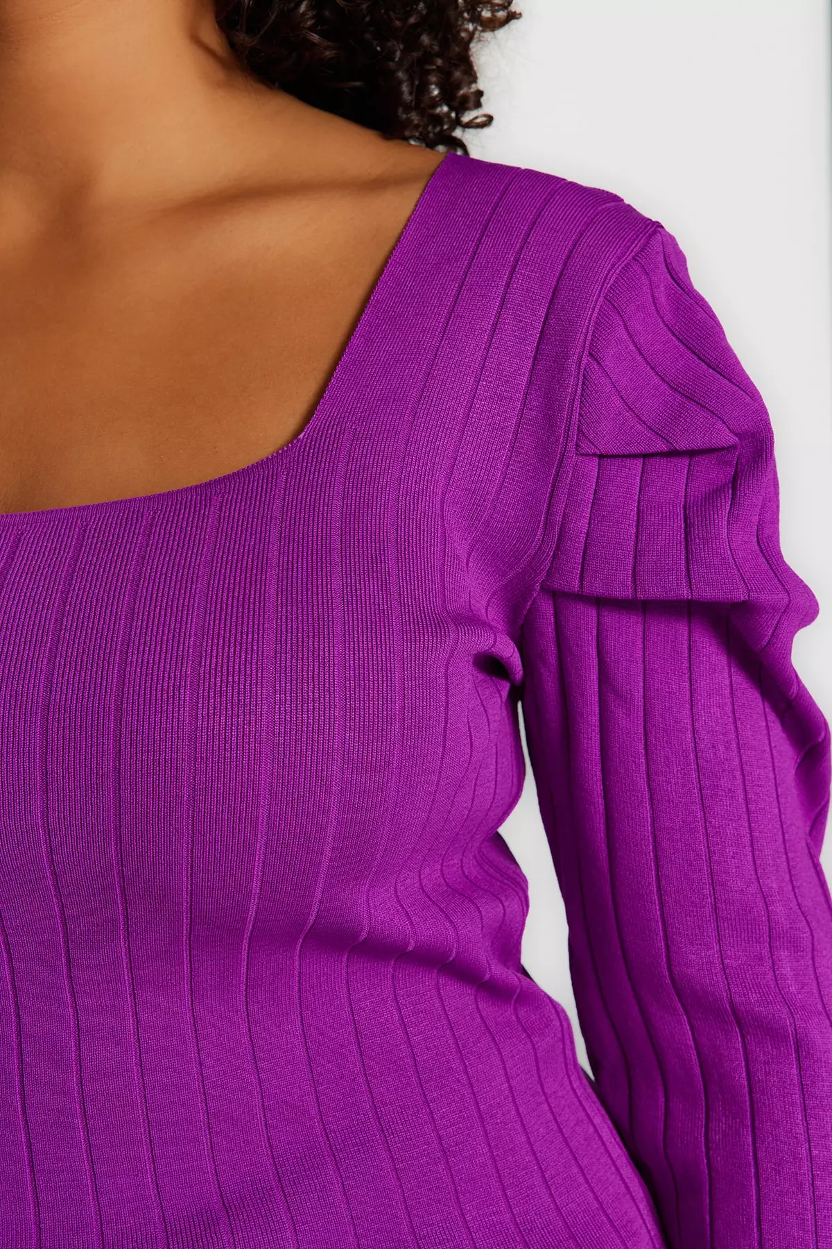 Plus Size Ribbed Top