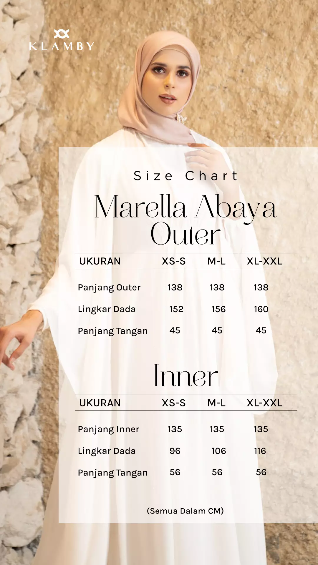 Klamby - Marella Abaya Dusty Rouge