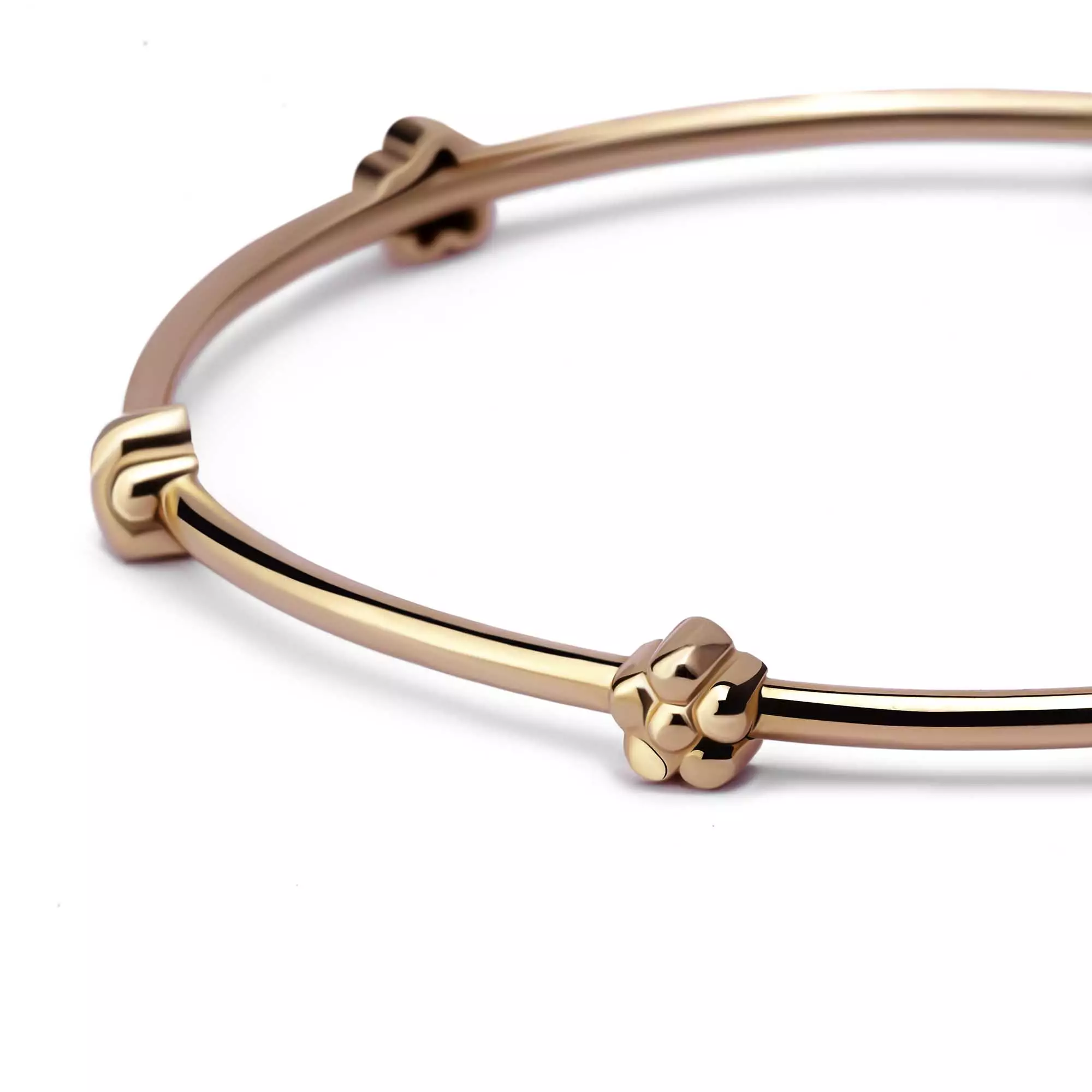 Gelang Emas 7k - Mona Gold Bangle - Lumina Collection - Juene Jewelry