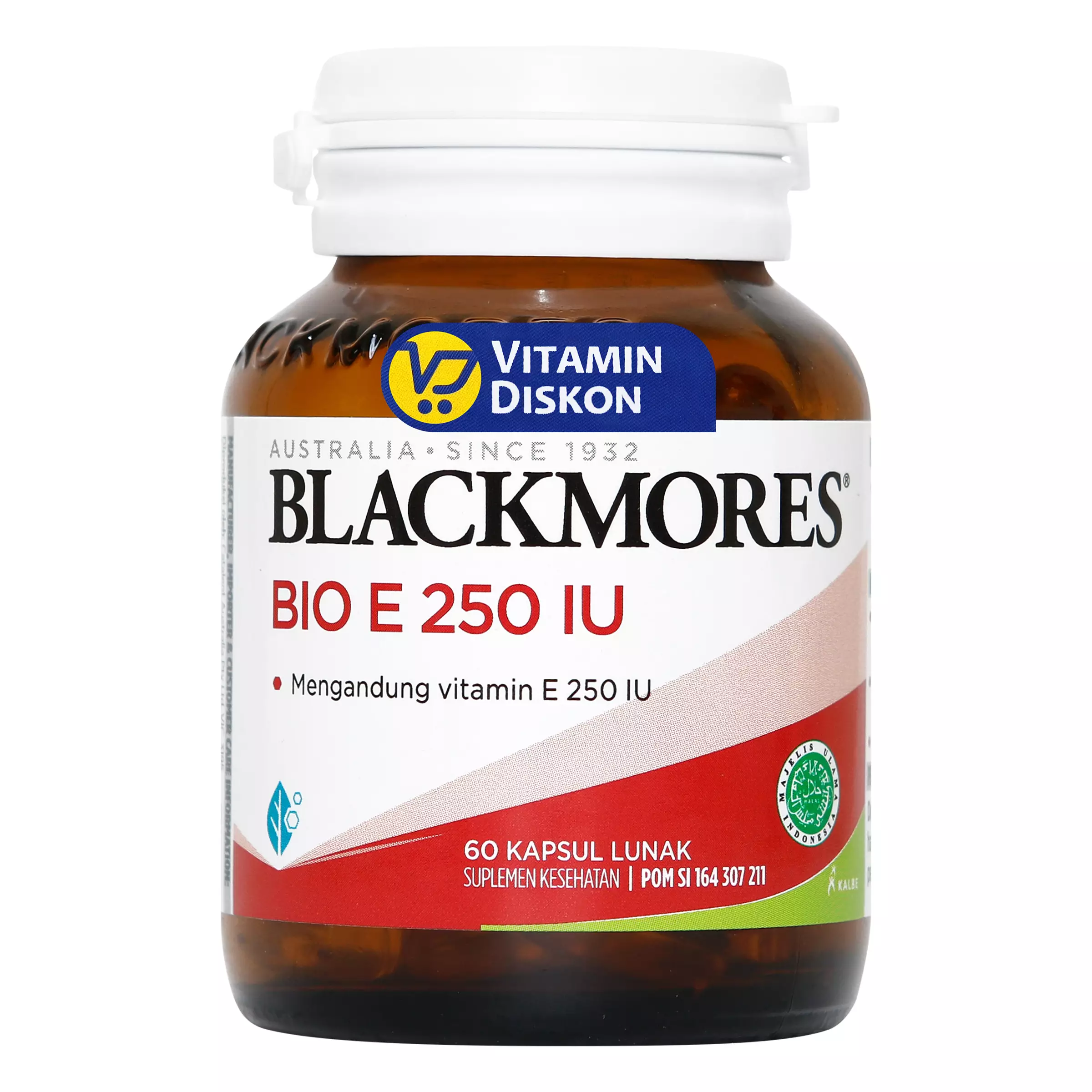 Jual Blackmores BLACKMORES BIO E 250 IU BPOM KALBE 60 CAPS Suplemen  Kesehatan Kulit, Antioksidan  Kolesterol Original 2023 ZALORA Indonesia ®