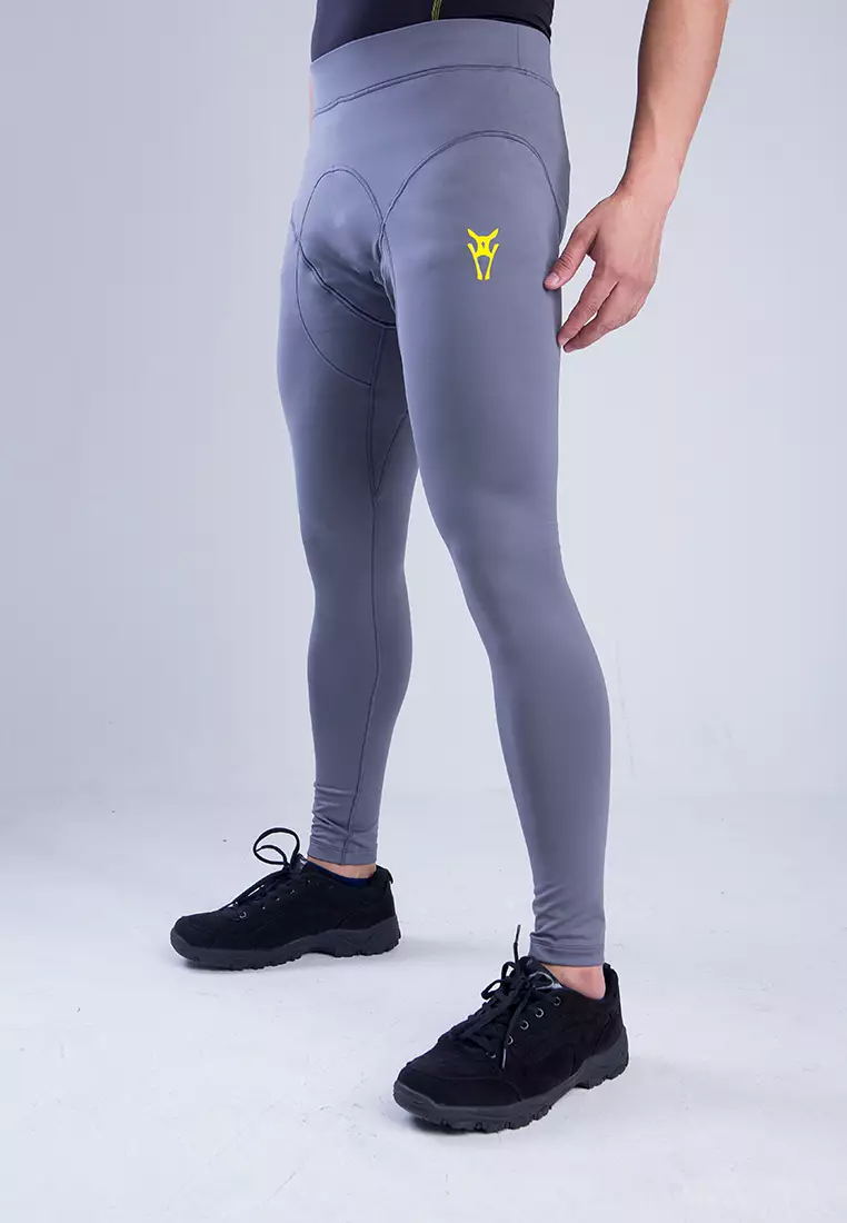 Amnig Men Avidity Compression Long Pants (Grey)