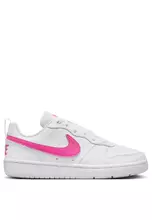 White/Laser Fuchsia
