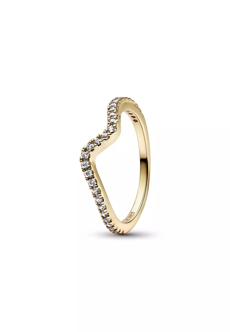 Pandora 14ct hot sale gold ring