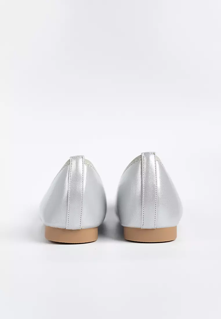 Agness Rhinestone Ballerina Flats