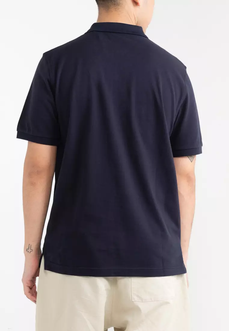 Tonal Shield Polo Shirt