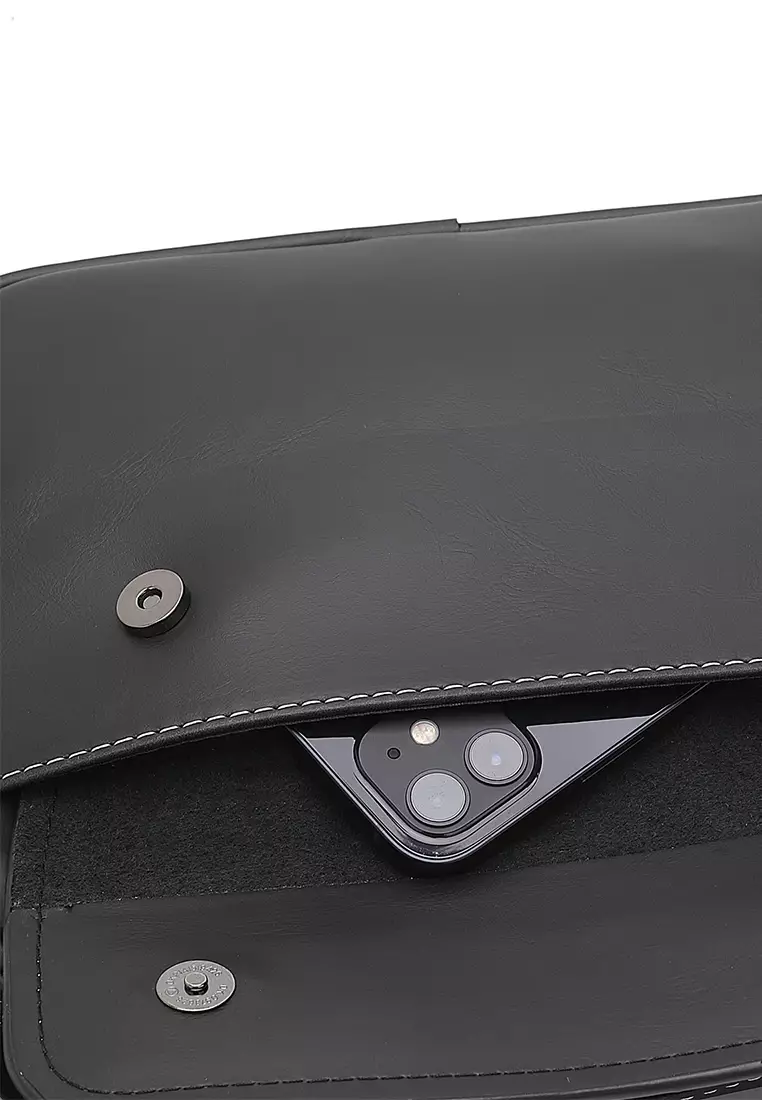 Men's Sling Bag / Crossbody Bag (斜孭袋) - 黑色