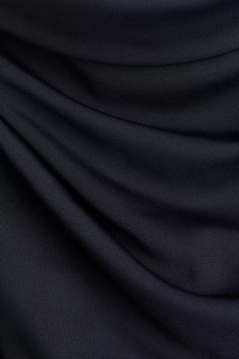 Jersey halterneck top