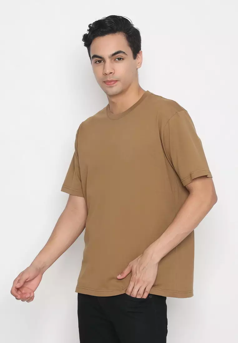 NX T-Shirt Cotton Combed Tebal Pria 207370411