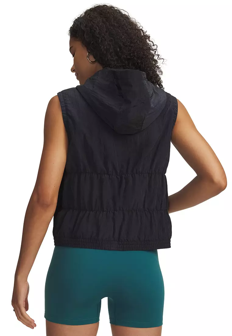 Rival 梭織皺褶女士背心