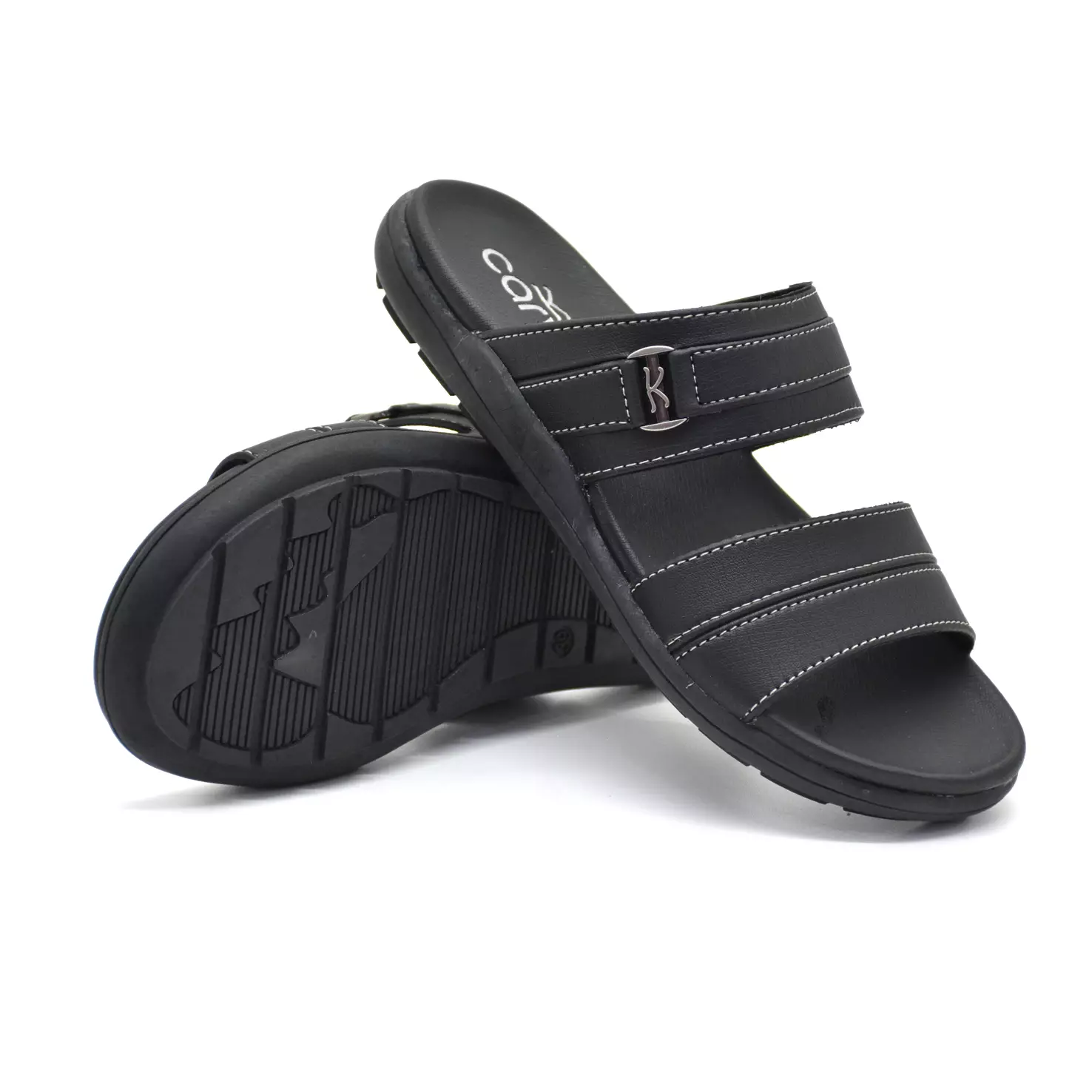 Carvil Sandal Pria Coventry-02 M Black