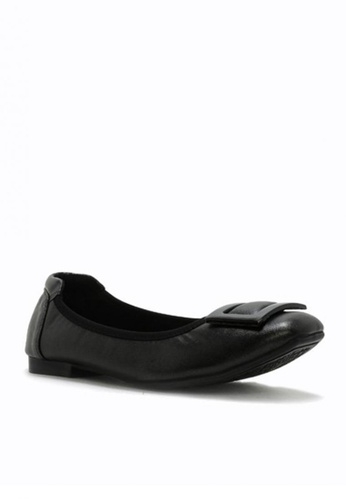 Figlia black Ballerina Flat Shoes B7F15SH33D17CCGS_1