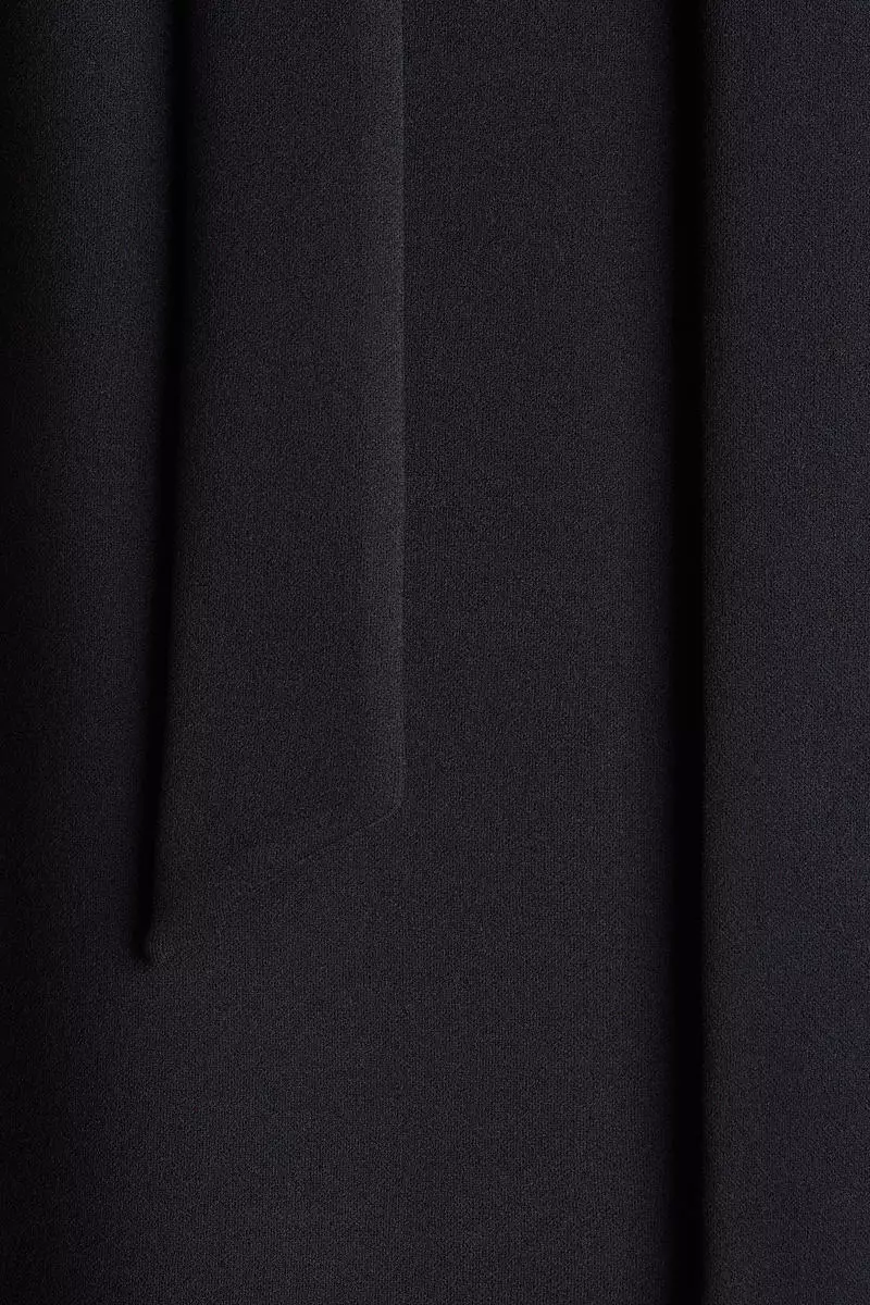 Bodycon dress with scarf