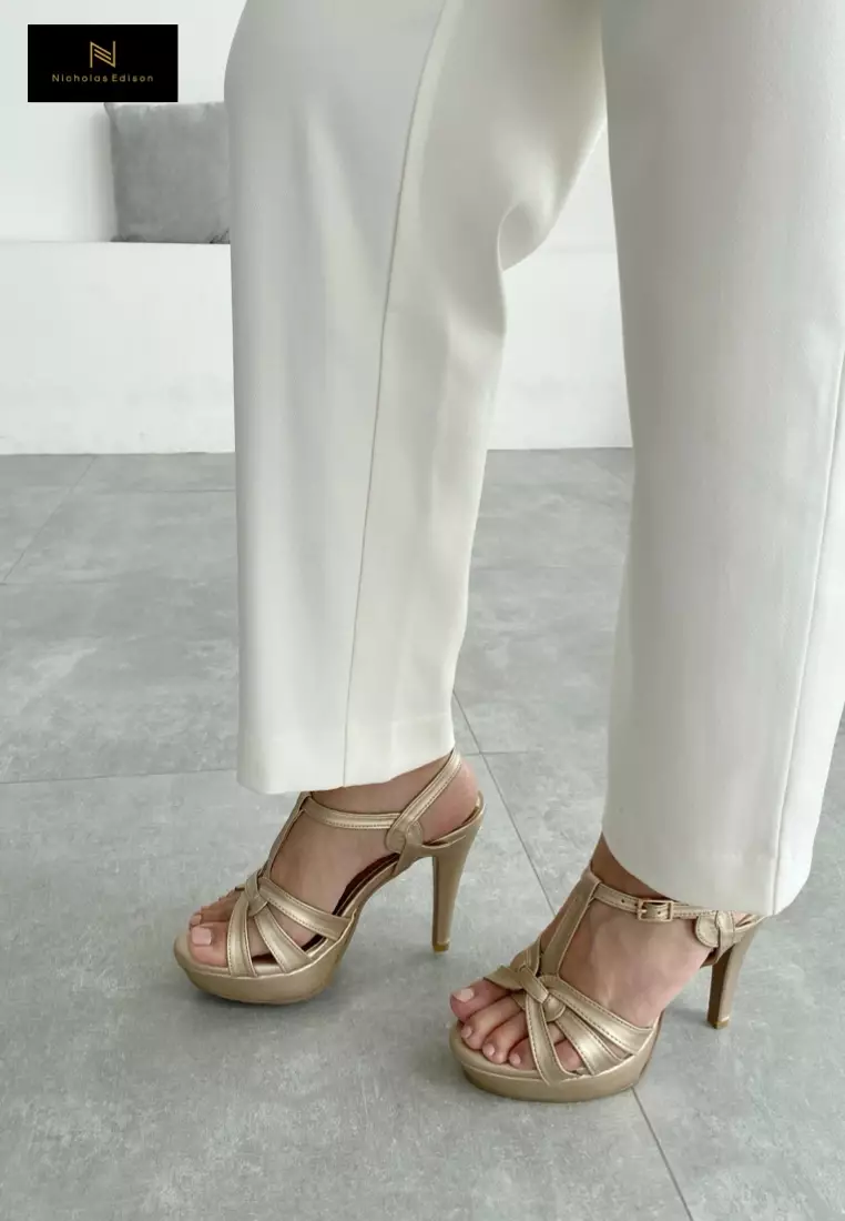 Heel Caroline Light Gold