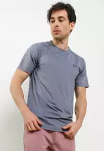 Melange Space Dyed Mid Grey