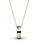 Her Jewellery pink and gold Hope Pendant (Rose Gold) - Made with premium grade crystals from Austria HE210AC93KHISG_3