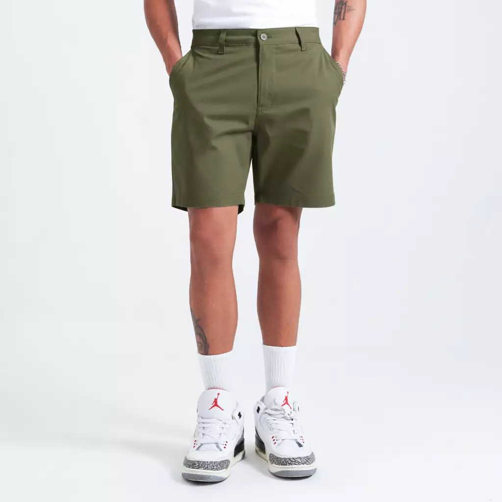 CELCIUS Celana Chinos Pendek L03000717C  Olive